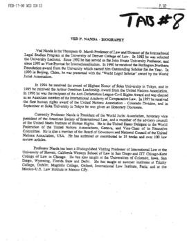 Shelton H. Davis - Human Rights - A Legal Perspective - Seminar - February 22, 1999