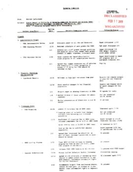 President Clausen's Personal Files on Managing Committee - Organization and Procedures - 1981 - 1982
