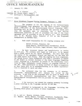 Clausen Papers - General Correspondence - Correspondence 09 (Onchocerciasis Control Programme)