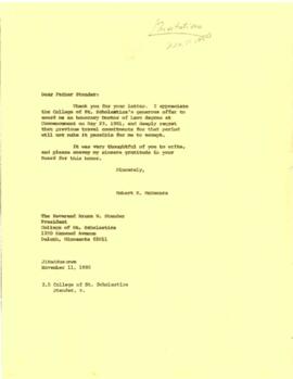 Senior Management Correspondence - John Maddox / Robert McNamara - Volume 3