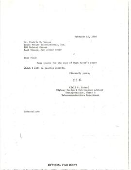 Conferences 1980 - International Road Federation Fourth African Highway Conference, January 20-25...