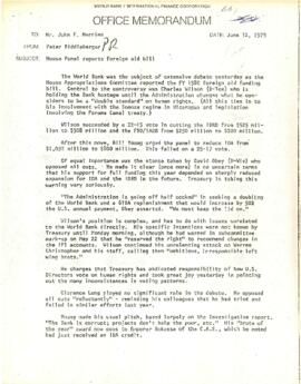 U.S. Congressional Staff Report on International Financial Institutions (IFIs) and DGO's Commenta...