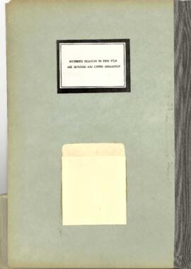 Photographs - Assignments - Public Relations - Correspondence - 1965 - 1967
