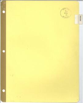 Mahoney, G. - Articles and Speeches (1970)
