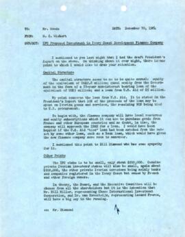 President George D. Woods - Chronological Records - Volume 9 - October - December 1964