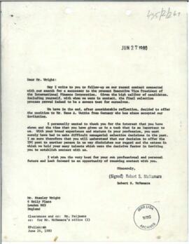 Chronological files - (outgoing) - Chrons 77