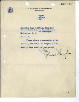 President Truman's letters