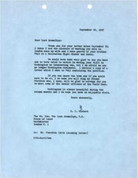 President George D. Woods Chronological Records - Volume 20