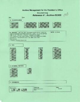 President Wolfensohn - Briefing Book for President's Meetings and Events - Professor Masahiro Kaw...