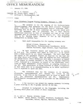 Clausen Papers - General Correspondence - Correspondence 09 (Onchocerciasis Control Programme)