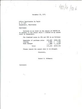 Robert S. McNamara Personal Chronological Files - Chrons 16