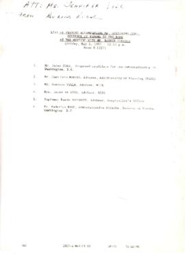 Panama - President Barber Conable Country Files - Correspondence
