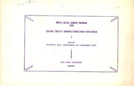 National Socio-Economic Survey 1984 - Household Consumption/Expenditure Tabulation Plan - Village...