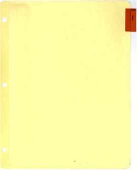 United Nations Development Program [UNDP] Project RAS/82/004 - Memos / Letters - 1982 / 1984