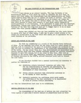 Hoar, A. Stanley G. - Articles and Speeches (1947 - 1955) - 1v