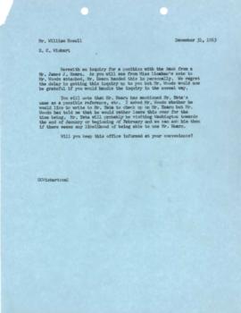 President George D. Woods - Chronological Records - Volume 5 - September - December  1963