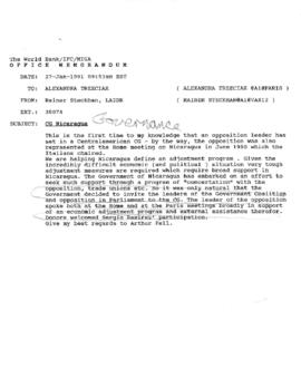 PRDDR - Governance - December 1990 - January 1991