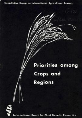 Consultative Group on International Agricultural Research [CGIAR] - G-12 - International Board fo...