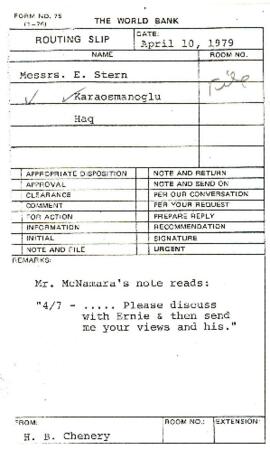 Development Policy - Commodities - Tea - November 1972 - April 1979