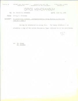Irving Friedman UNCTAD Files: New York Meeting on Supplementary Finance, June 23 - July 3, 1969 -...