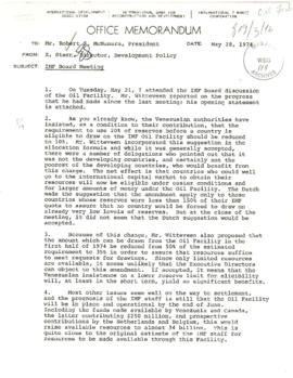 VPD - Director, Development Policy - McNamara File - May 1974 - Folder 3