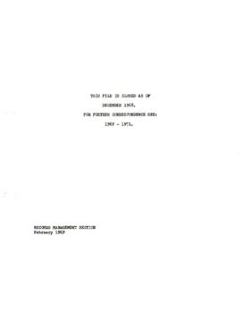 Operational - Development - Land Reform - Correspondence - Volume 4