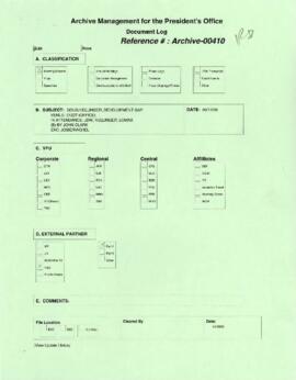 President Wolfensohn - Briefing Book for President's Meetings and Events - Doug Hellinger - Devel...