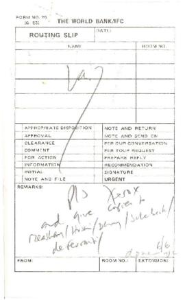 Policy and Research Unit - 12.1.1 Tropical Disease Research [TDR]