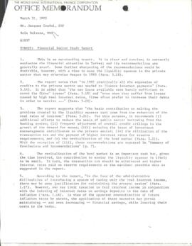 Bela Balassa's chron files - March 1983