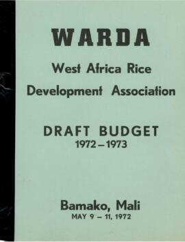 Programme and Budget Proposals 01