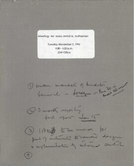 President Wolfensohn - Briefing Book for President's Meetings and Events - Marc-Antoine Autheman ...