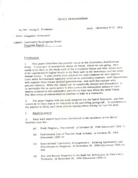 Projects and Studies - Commodities - Prices Stabilization - Reports