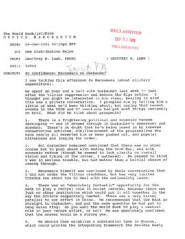 Soviet - General - January 1991