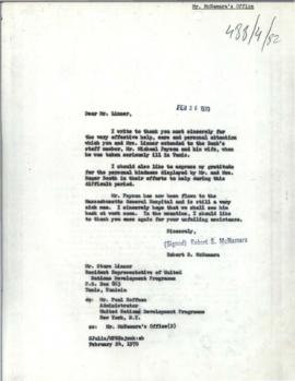 President's papers - Robert S. McNamara Chronological files - (outgoing) - Chrons 12