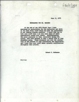 President's papers - Robert S. McNamara Chronological files - (outgoing) - Chrons 35