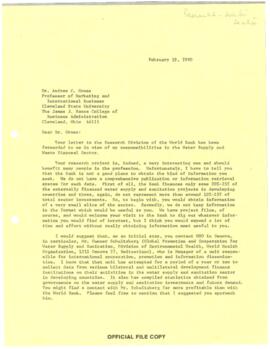 Research - Water Supply