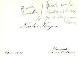 President George D. Woods Country Correspondence Files: France - Correspondence 01