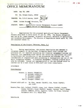 Loan Committee records - Kenya