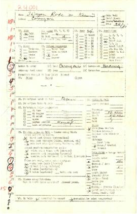 Group - 2-4 - Carang Sari - Dissertation Data Collection Forms