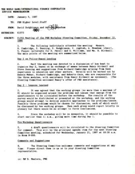 Policy, Health and Nutrition [PHN] Workshop - Correspondence