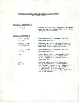 Meeting February 1979, v.1 - Industrial Development and Trade Panel