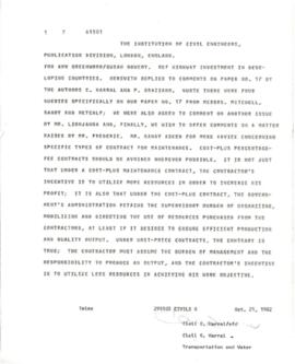 Conferences 1982 - International Conference for Planning Highway Investment for Developing Countr...