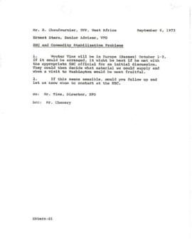 Development Policy - Commodity Papers - June 1972 - September 1973