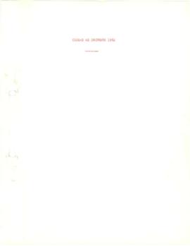 Liaison - United Nations [UN] - Economic and Social Council - 1962 - Correspondence - Volume 1