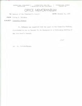 Irving S. Friedman Chron files - Correspondence 07