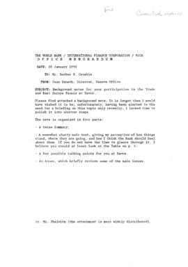 Davos Symposium - Correspondence