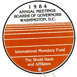 Clausen - 1984 Bank Annual Meetings - Correspondence - Volume 2