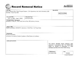 PSAS - Business Plan / Work Program Disputes - TRS Adjustments, New Staff Information, HRS Remind...
