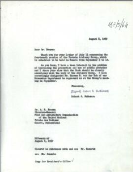 President's papers - Robert S. McNamara Chronological files - (outgoing) - Chrons 08