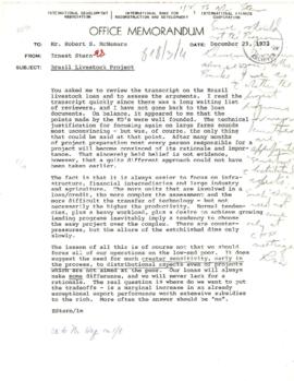 VPD - Senior Adviser - McNamara File - December 1972 - Folder 3